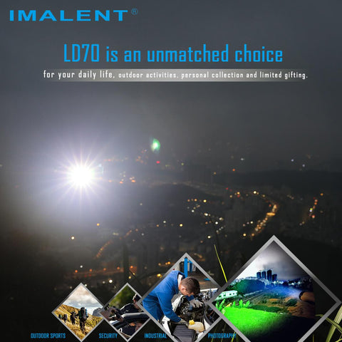 Beste EDC Taschenlampe IMALENT LD70