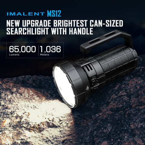 IMALENT MS12 LED Taschenlampe