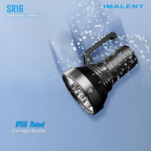 IMALENT SR16 55000 Lumen Taschenlampe